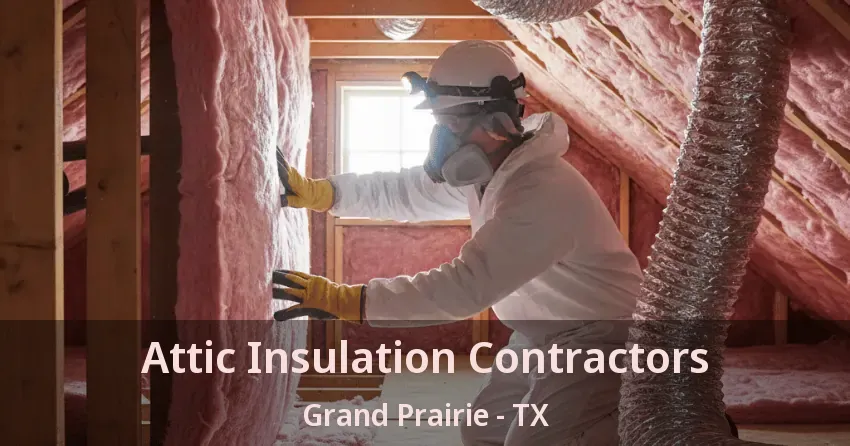 Attic Insulation Contractors Grand Prairie - TX