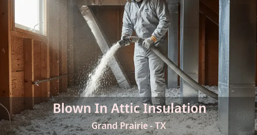 Blown In Attic Insulation Grand Prairie - TX