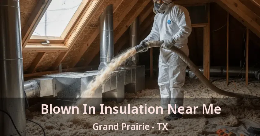 Blown In Insulation Near Me Grand Prairie - TX
