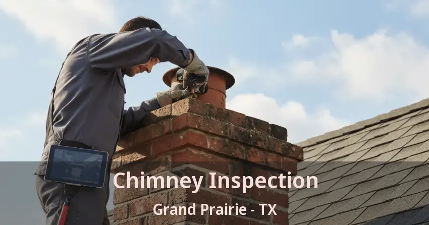 Chimney Inspection Grand Prairie - TX