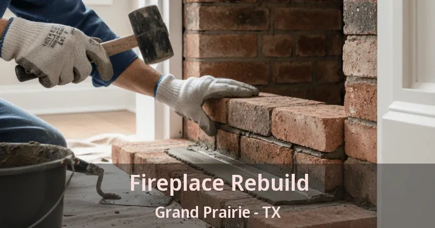 Fireplace Rebuild Grand Prairie - TX