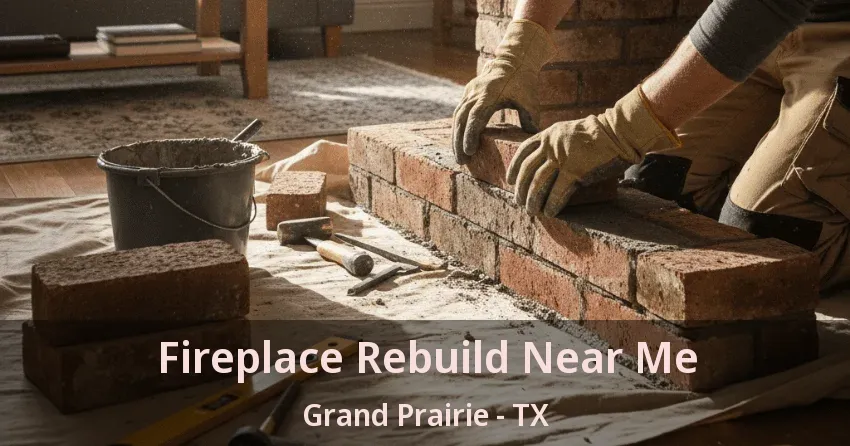 Fireplace Rebuild Near Me Grand Prairie - TX