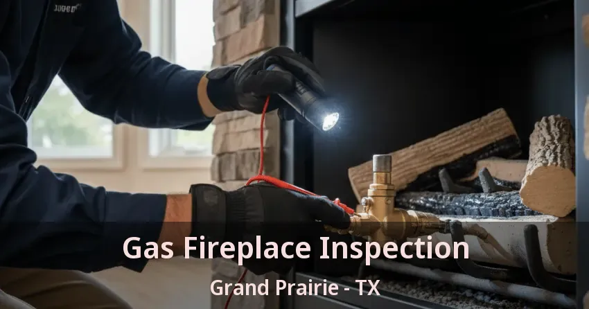 Gas Fireplace Inspection Grand Prairie - TX
