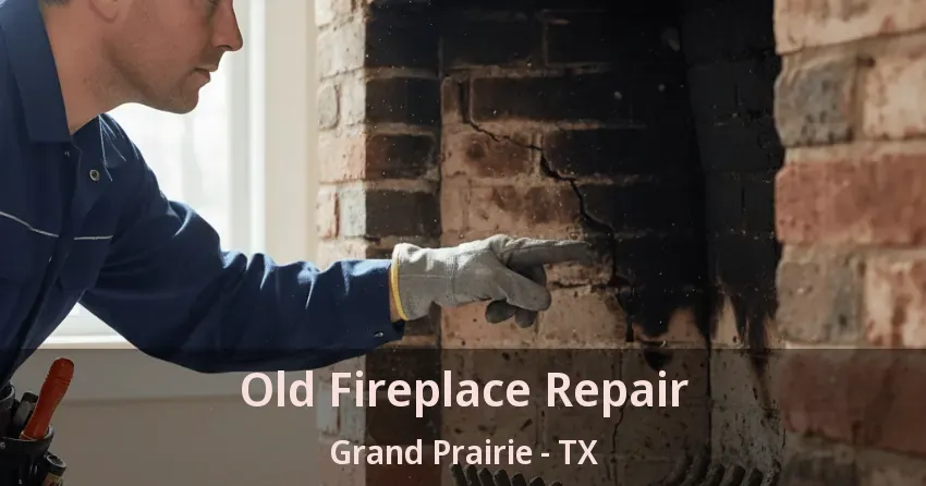 Old Fireplace Repair Grand Prairie - TX