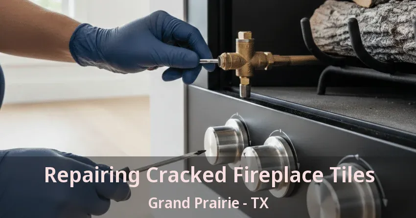 Repairing Cracked Fireplace Tiles Grand Prairie - TX